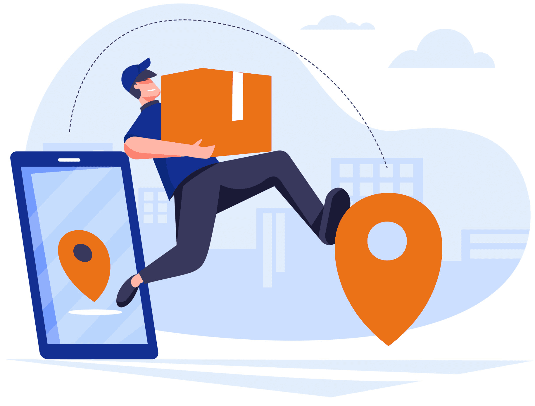 Ilustración de rastreo